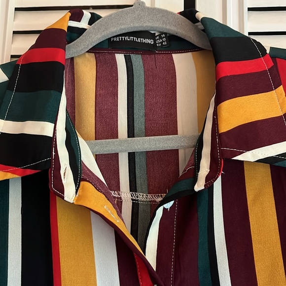 PLT multicolored button up - Picture 3 of 5